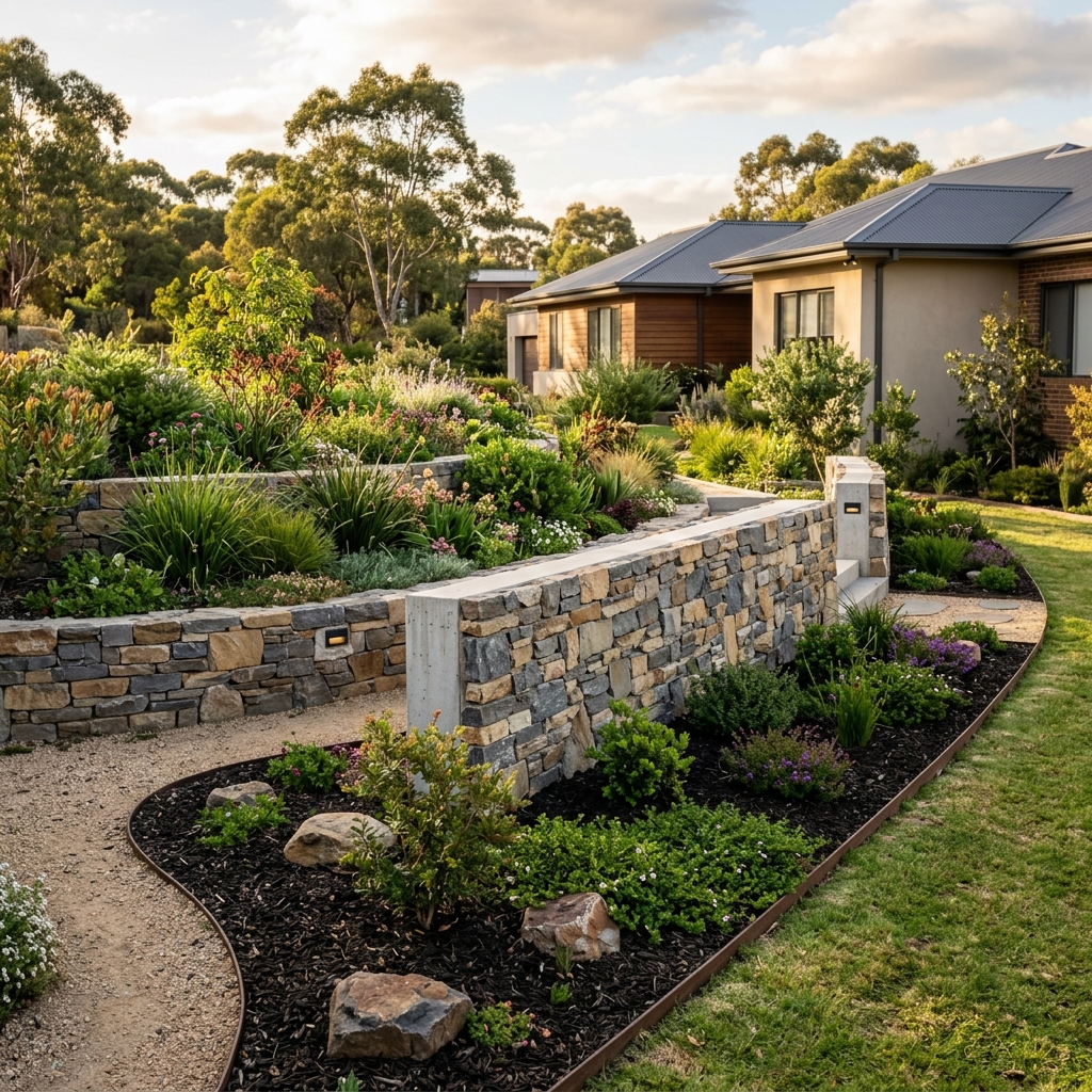 Modern retaining wall construction